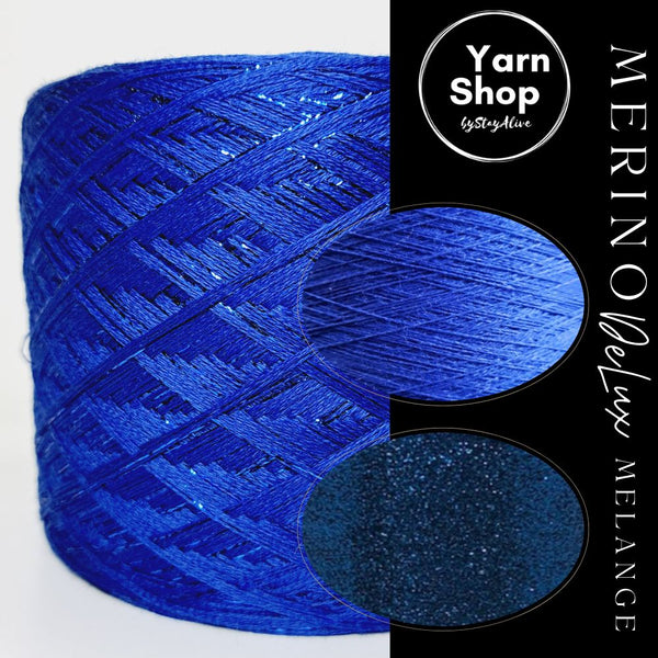 MDL 39+44 Melange DeLux Yarn Cake Pure Merino Extrafine Superwash