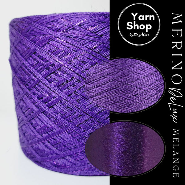MDL 60+34 Melange DeLux Yarn Cake Pure Merino Extrafine Superwash