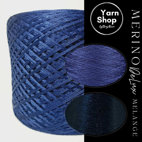 MDL 69+40 Melange DeLux Yarn Cake Pure Merino Extrafine Superwash