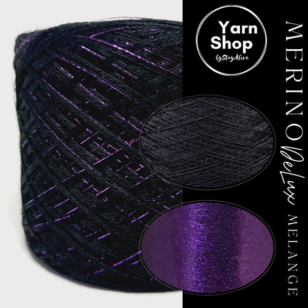 MDL 8+34 Melange DeLux Yarn Cake Pure Merino Extrafine Superwash