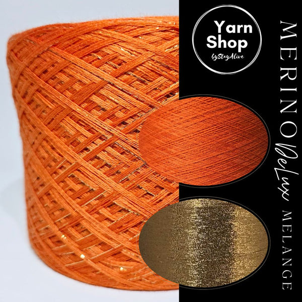 MDL 10+41 Melange DeLux Yarn Cake Pure Merino Extrafine Superwash