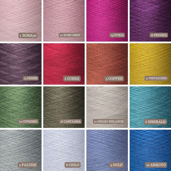YOC Crazy DeLux Yarn Cake Woolcot Extrafine