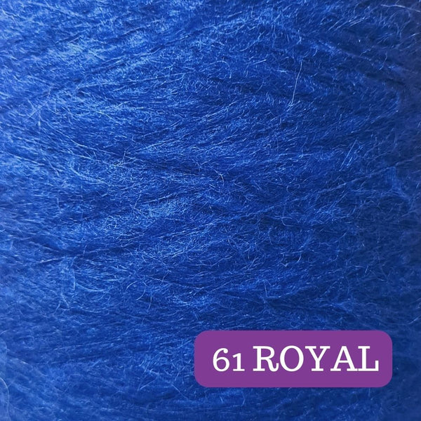 GMM017 GlaMoh Melange Yarn Cake Merino Mohair Lurex 39+61+24