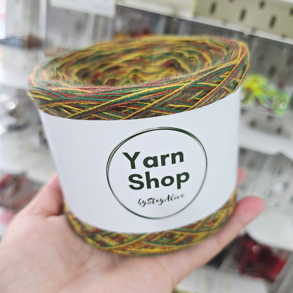 WC 3+17+18+22 4PLY Crazy Yarn Cake Woolcot Extrafine