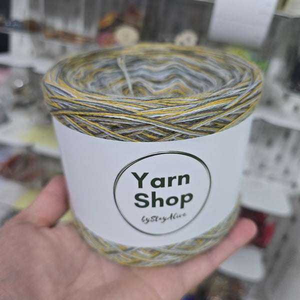 WC 5+12+17+18 4PLY Crazy Yarn Cake Woolcot Extrafine