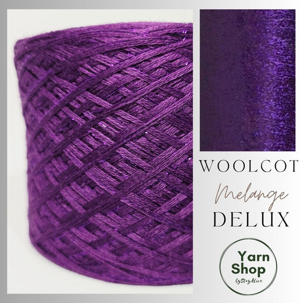 WDL 16+34 Melange DeLux Yarn Cake Woolcot Extrafine