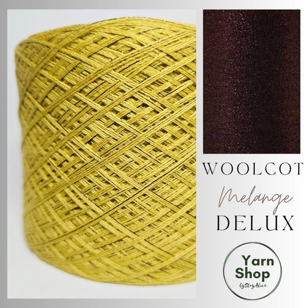 WDL 13+23 Melange DeLux Yarn Cake Woolcot Extrafine