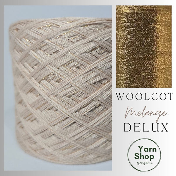 WDL 19+41 Melange DeLux Yarn Cake Woolcot Extrafine