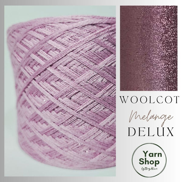WDL 23+29 Melange DeLux Yarn Cake Woolcot Extrafine