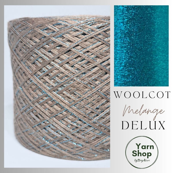 WDL 4+24 Melange DeLux Yarn Cake Woolcot Extrafine