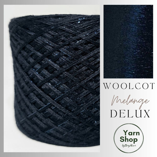 WDL 7+40 Melange DeLux Yarn Cake Woolcot Extrafine