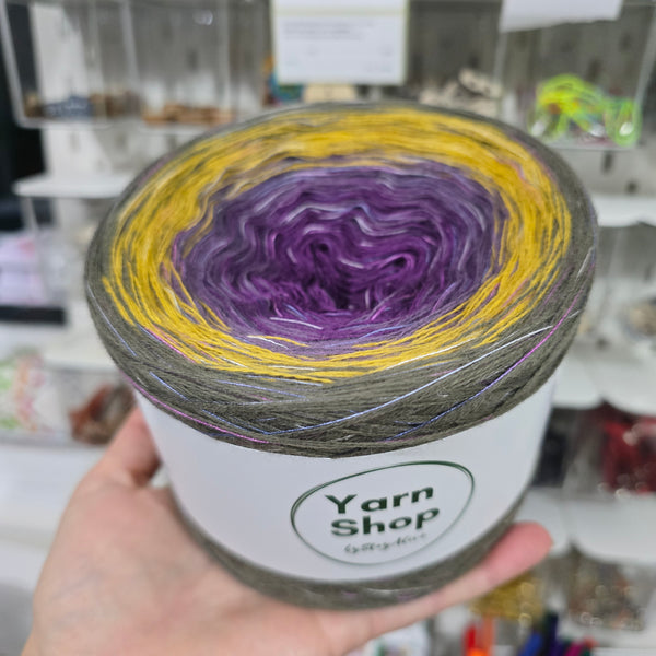 Gradient WMC001 Ombre Melange Cotton Yarn Cake Woolcot Extrafine Superwash 16-15-17-18+PMC