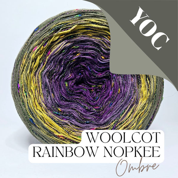 YOC Ombre Nopkee Yarn Cake Woolcot Extrafine Superwash