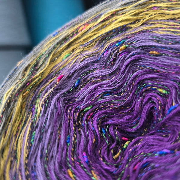 Gradient ONW001 Ombre Nopkee Yarn Cake Woolcot Extrafine Superwash 16-15-17-18+RN