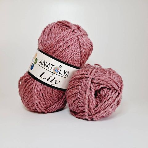 Anatolya Lily 100% Acrylic Yarn Pink