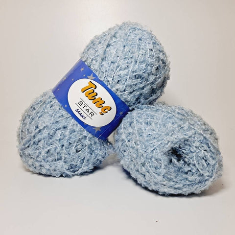 Star Maxi Tunc 100% Acrylic Yarn Blue