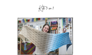 Crochet PDF Pattern Kite 3in1