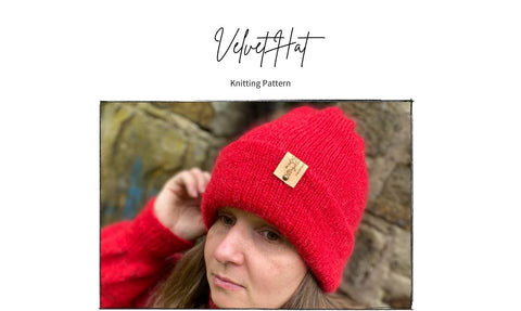 Knitting Pattern Velvet Hat – YarnShopbyStayAlive