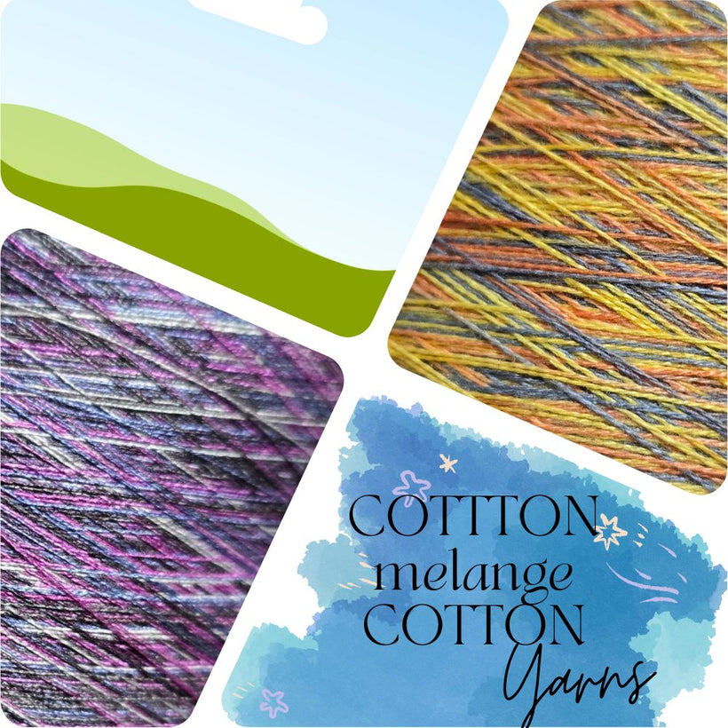 Cotton Melange Cotton Yarn