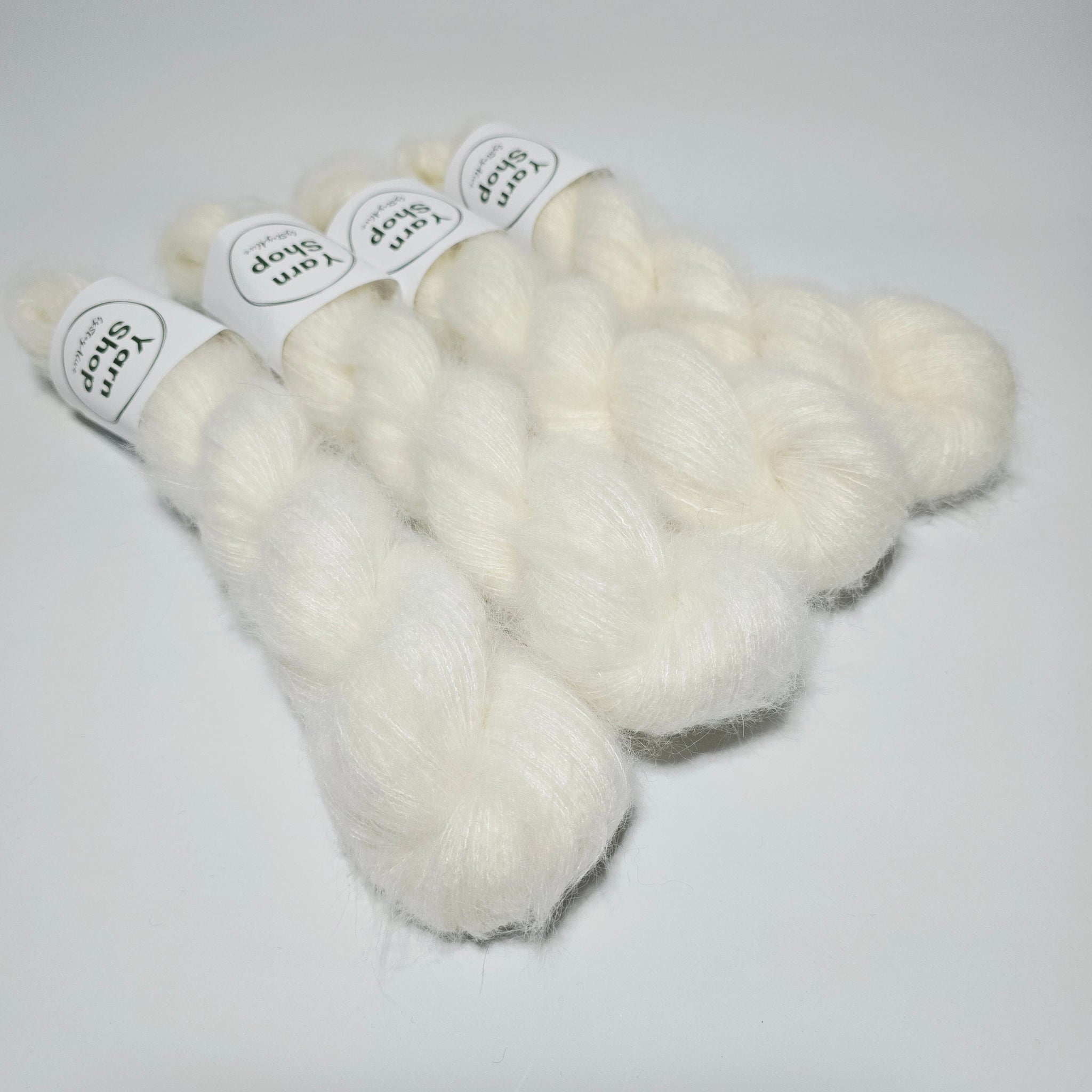 Mohair IVORY Lace Yarn
