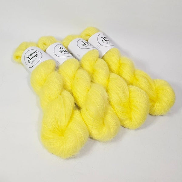 Mohair LEMON Lace Yarn