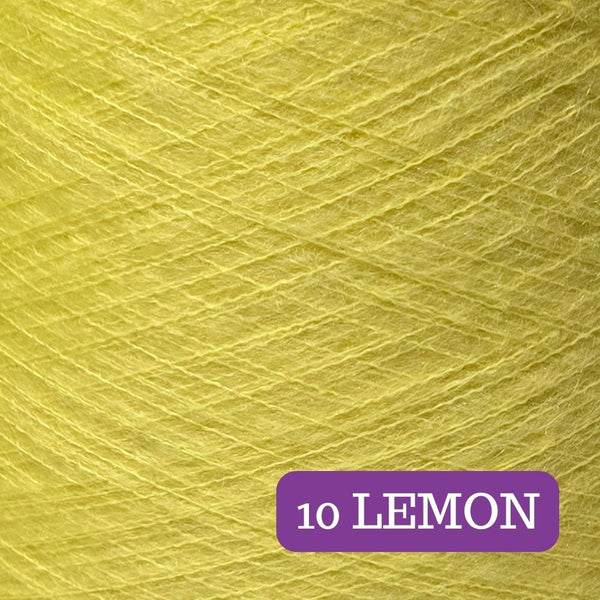 Mohair LEMON Lace Yarn