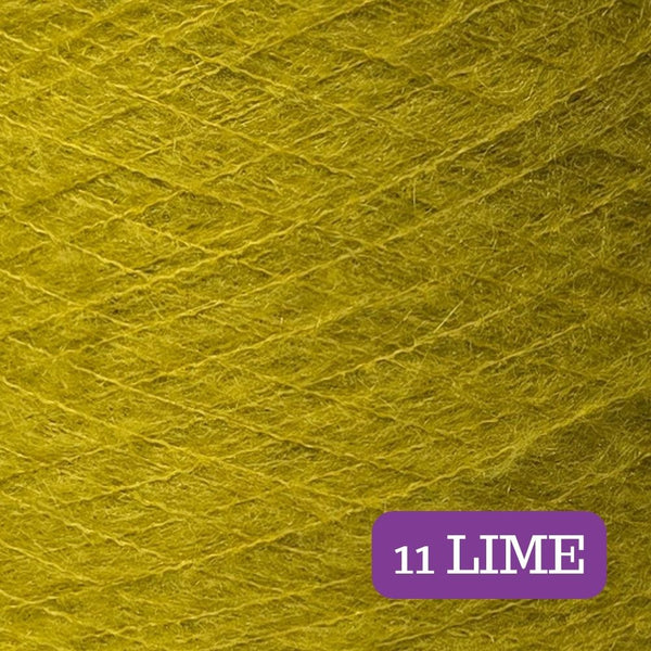 Mohair LIME Lace Yarn