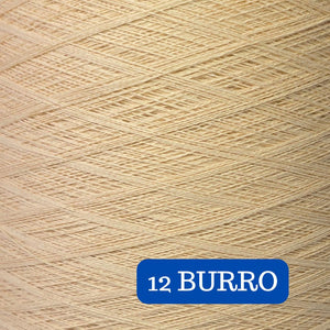 Pure Cotton Solid Yarn Cake BURRO