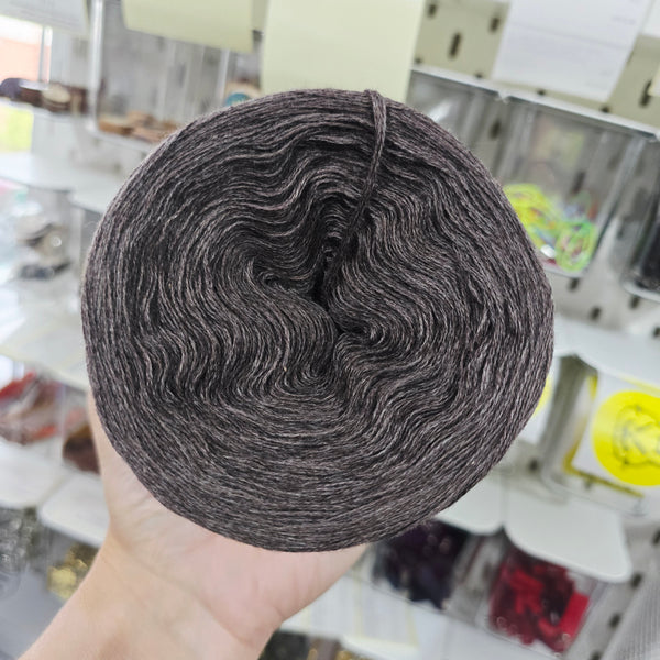 Woolcot Solid Yarn Cake Marrone Melange