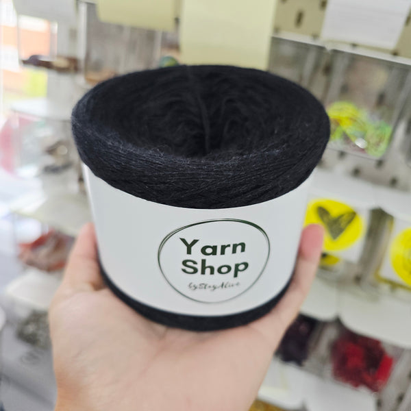 Woolcot Solid Yarn Cake Antracite