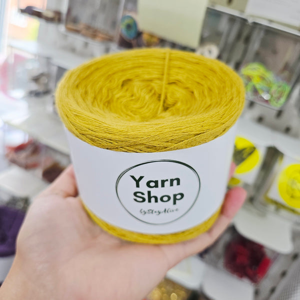 Woolcot Solid Yarn Cake Pistacchio