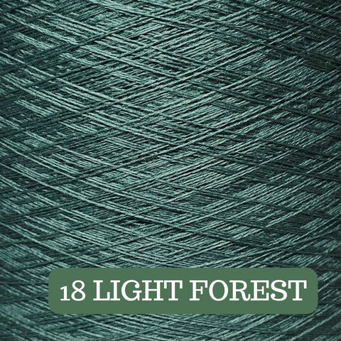 Pure Merino Solid Yarn Cake LIGHT FOREST