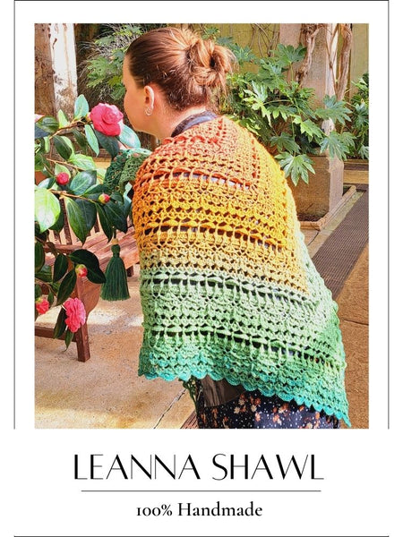 Handmade Scarf – Leanna Shawl, Crochet