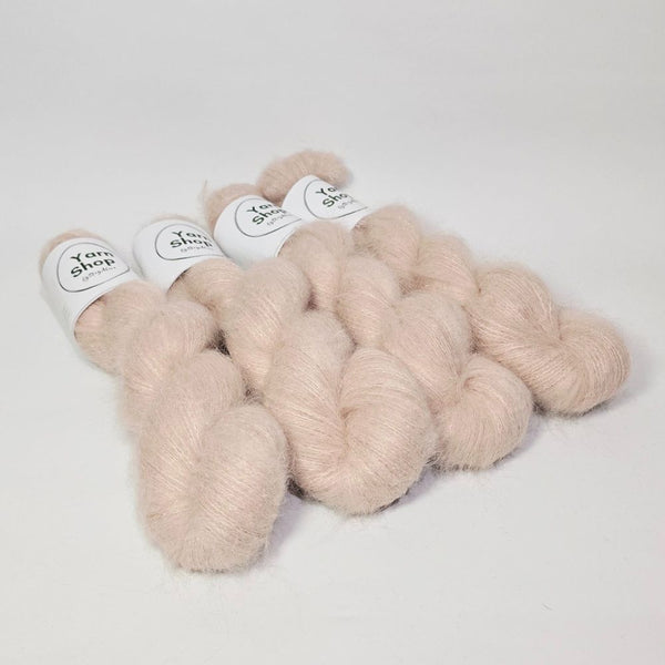 Mohair LIGHT BEIGE Lace Yarn