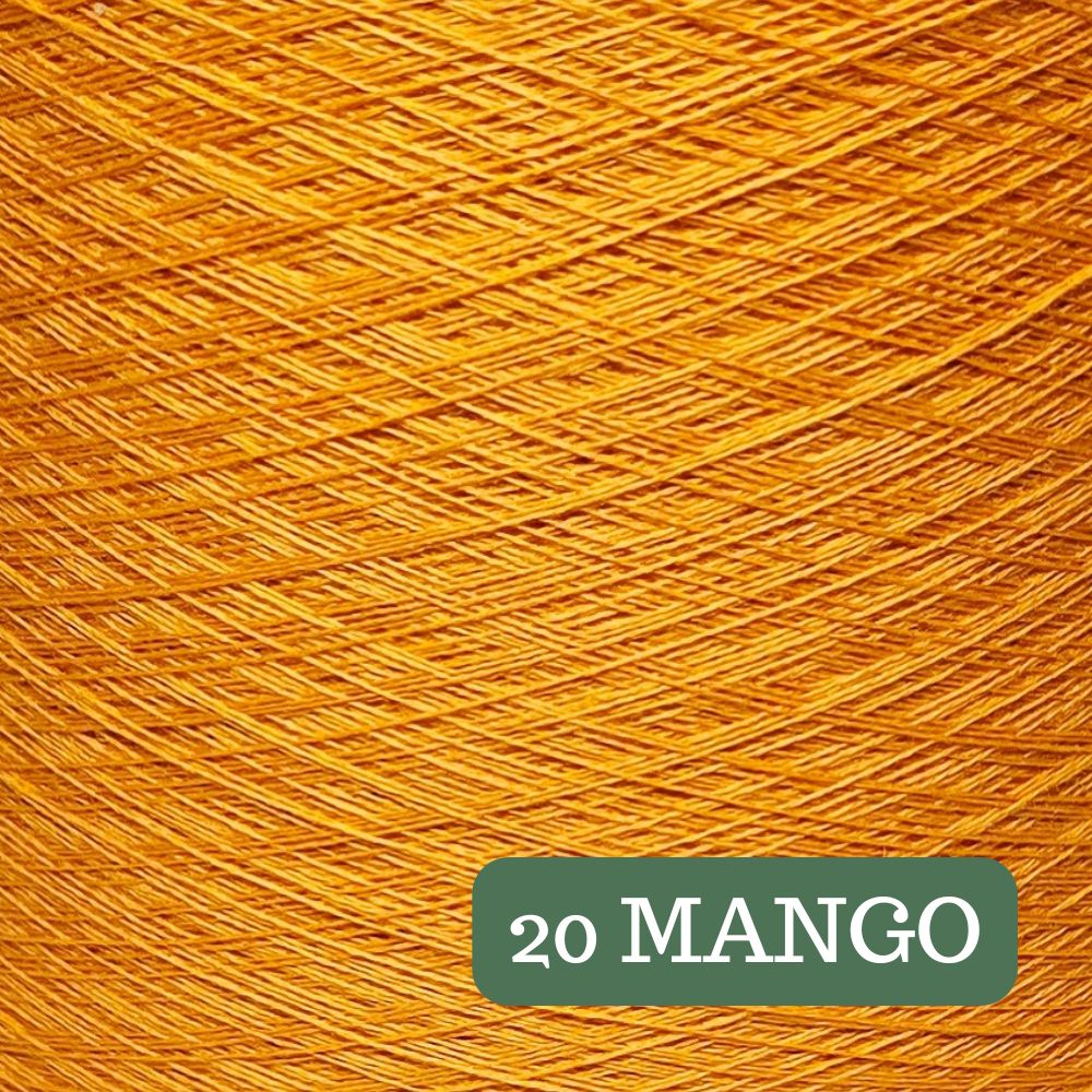 Pure Merino Solid Yarn Cake MANGO