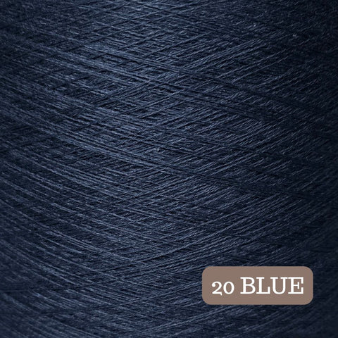 Woolcot Solid Yarn Cake Blue
