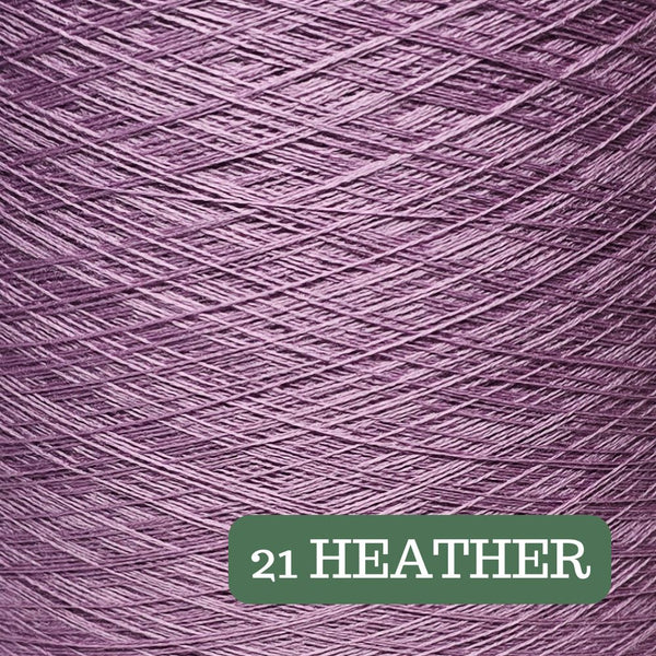 Pure Merino Solid Yarn Cake HEATHER