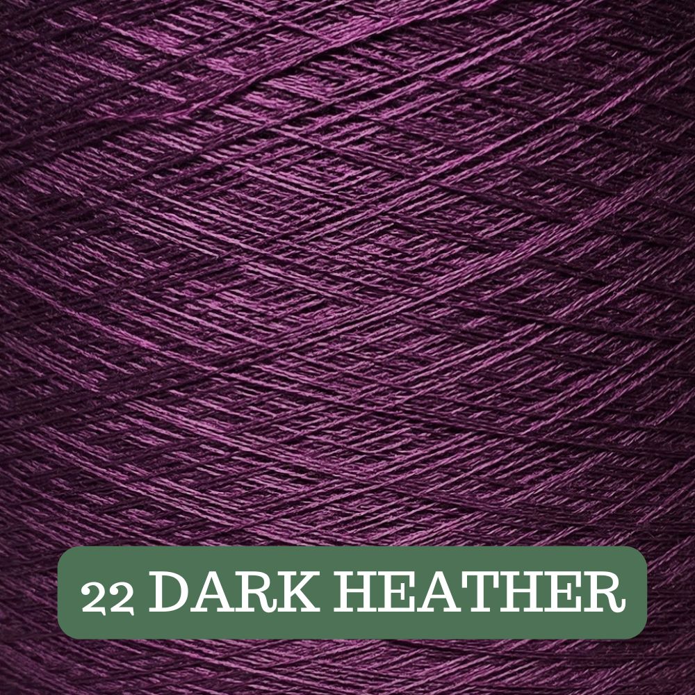 Pure Merino Solid Yarn Cake DARK HEATHER