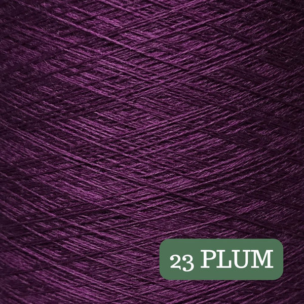 Pure Merino Solid Yarn Cake PLUM