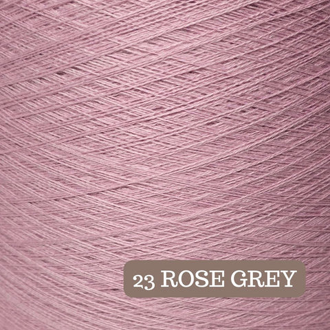 Woolcot Solid Yarn Cake Rose Grey