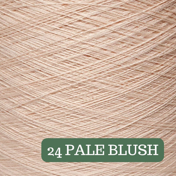 Pure Merino Solid Yarn Cake PALE BLUSH