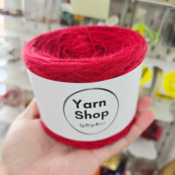 Woolcot Solid Yarn Cake Corsa