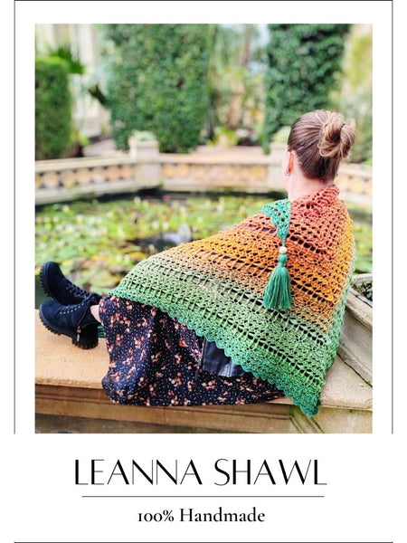 Handmade Scarf – Leanna Shawl, Crochet