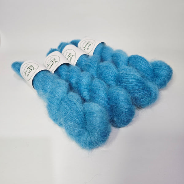 Mohair TURQUOISE Lace Yarn