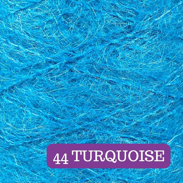 Mohair TURQUOISE Lace Yarn