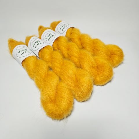 Mohair GOLD Lace Yarn