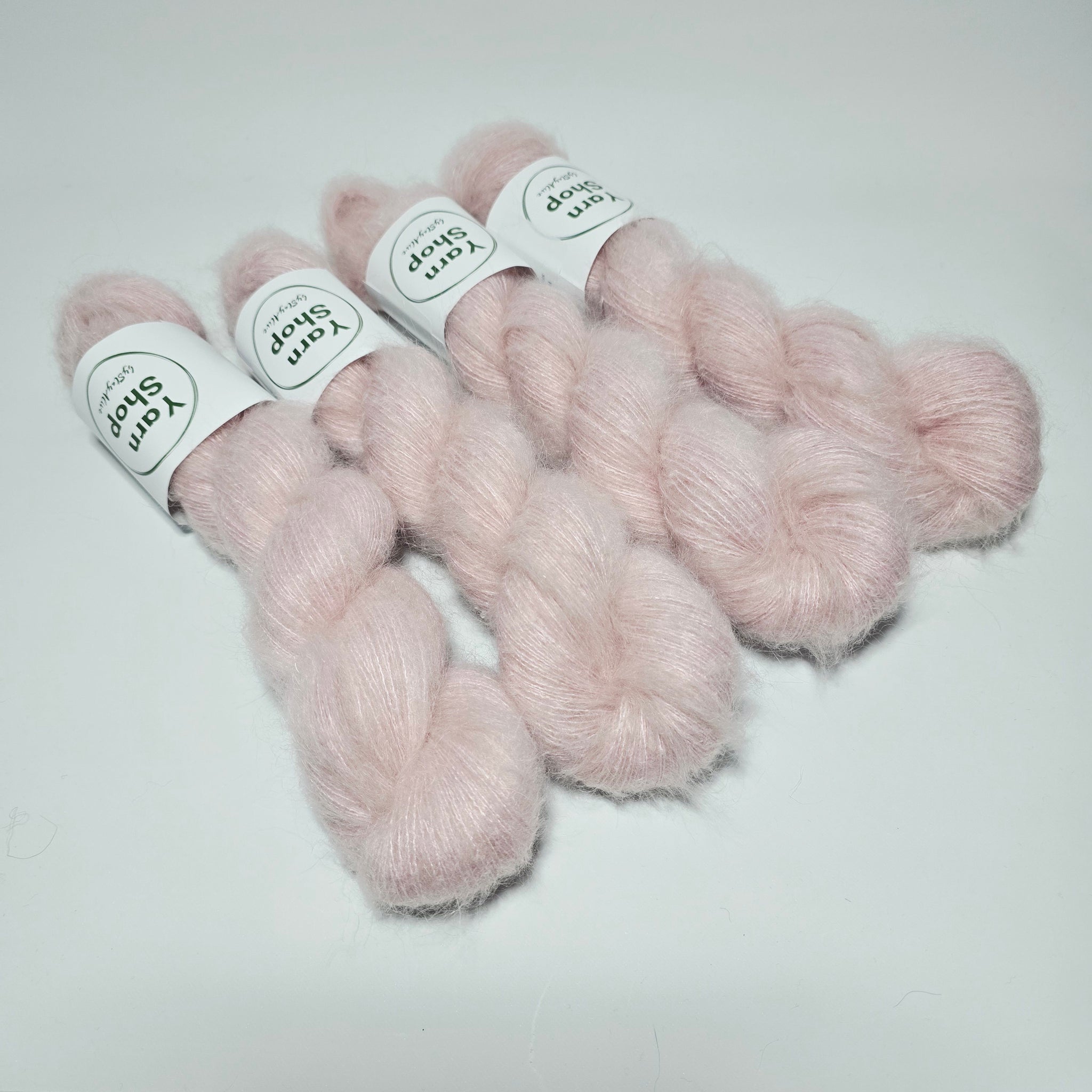 Mohair DUSTY PINK Lace Yarn