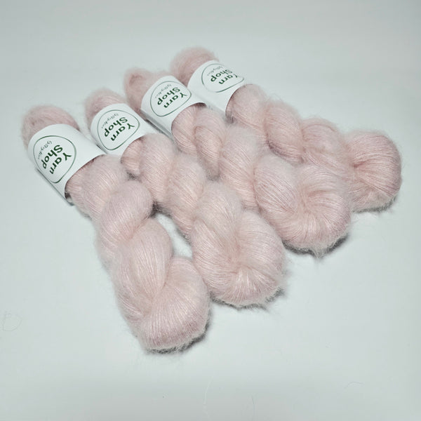 Mohair DUSTY PINK Lace Yarn