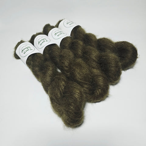 Mohair KHAKI Lace Yarn