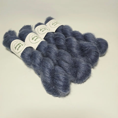Mohair DENIM BLUE Lace Yarn